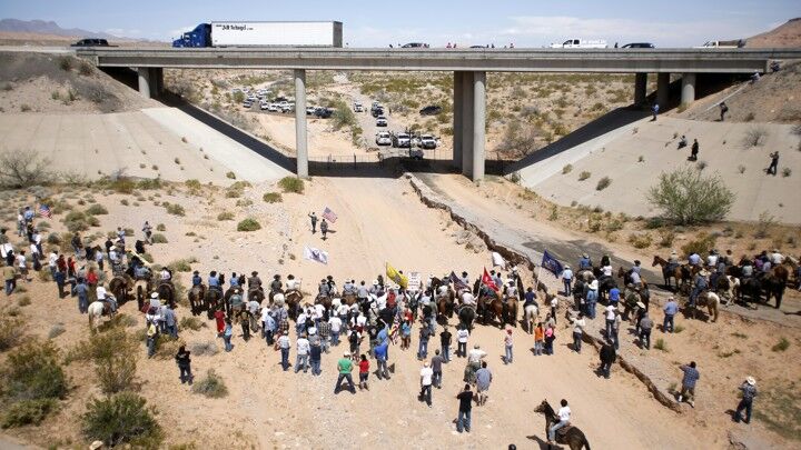 The famous Bundy Standoff